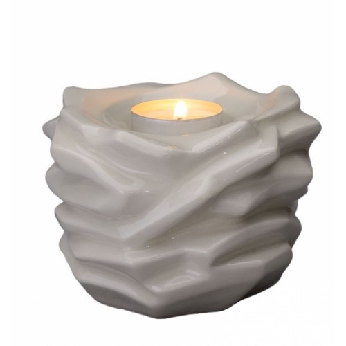 Jesus of Nazareth Eternal Flame - Ceramic Cremation Ashes Candle Holder Keepsake – Transparent